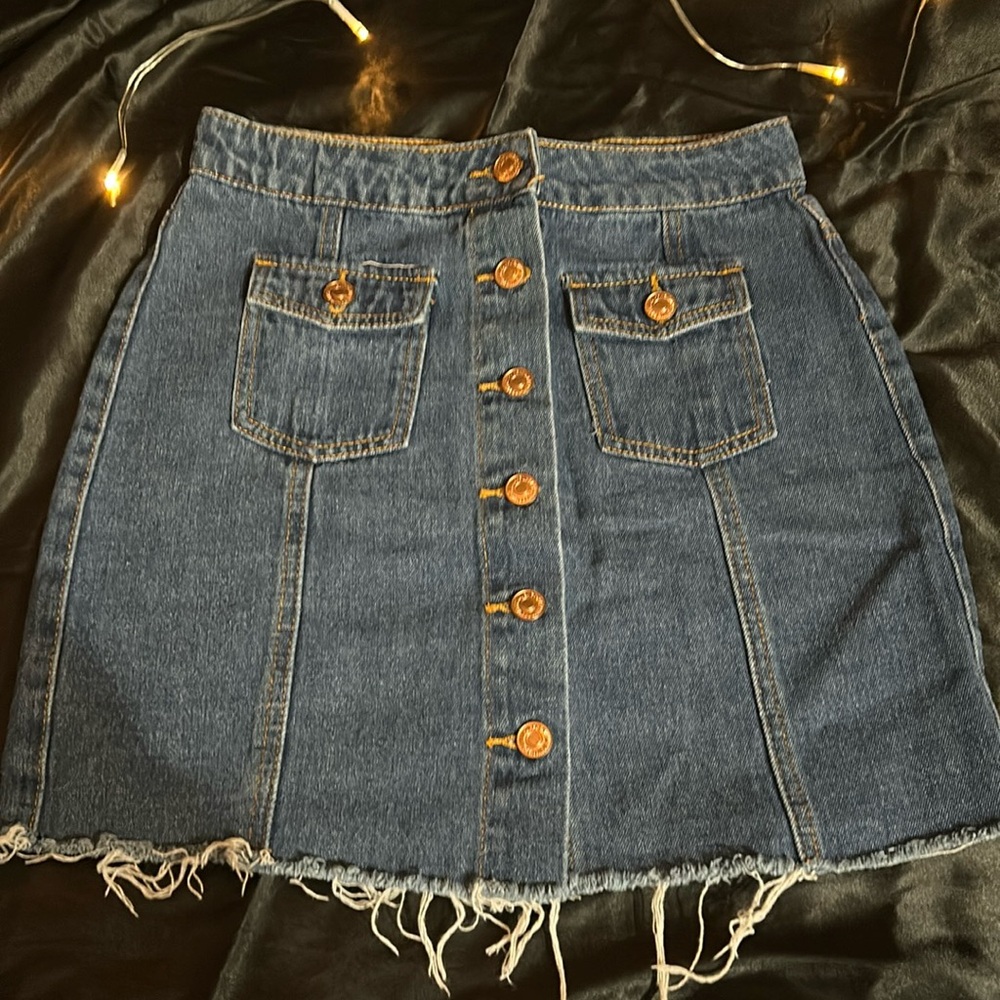 3 for $10! Forever 21 Mini Jean Skirt
